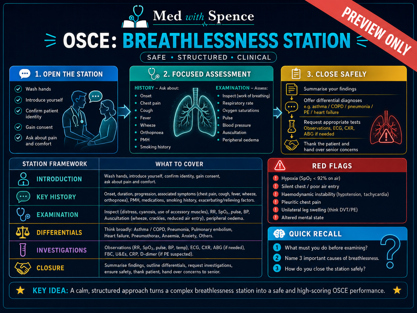 OSCE Breathlessness note preview